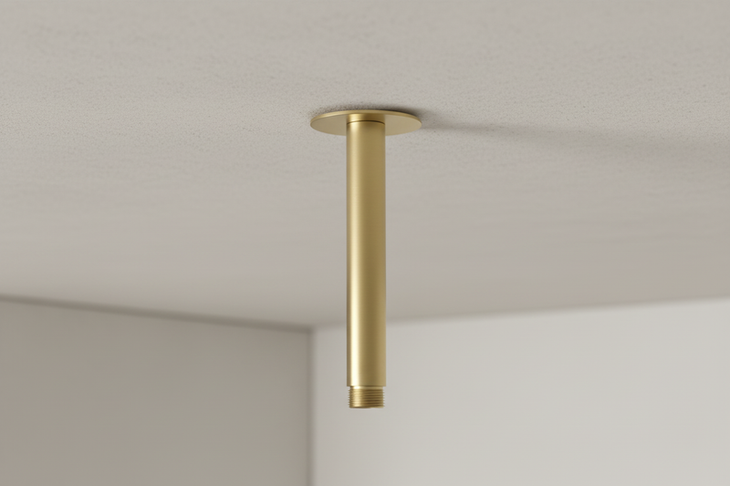 Ceiling shower arm hero