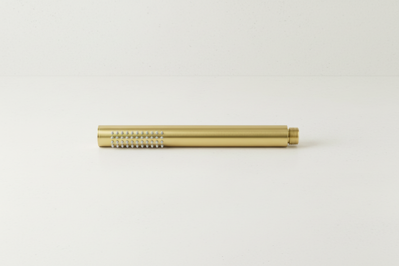 Handshower wand resting flat, no shadow