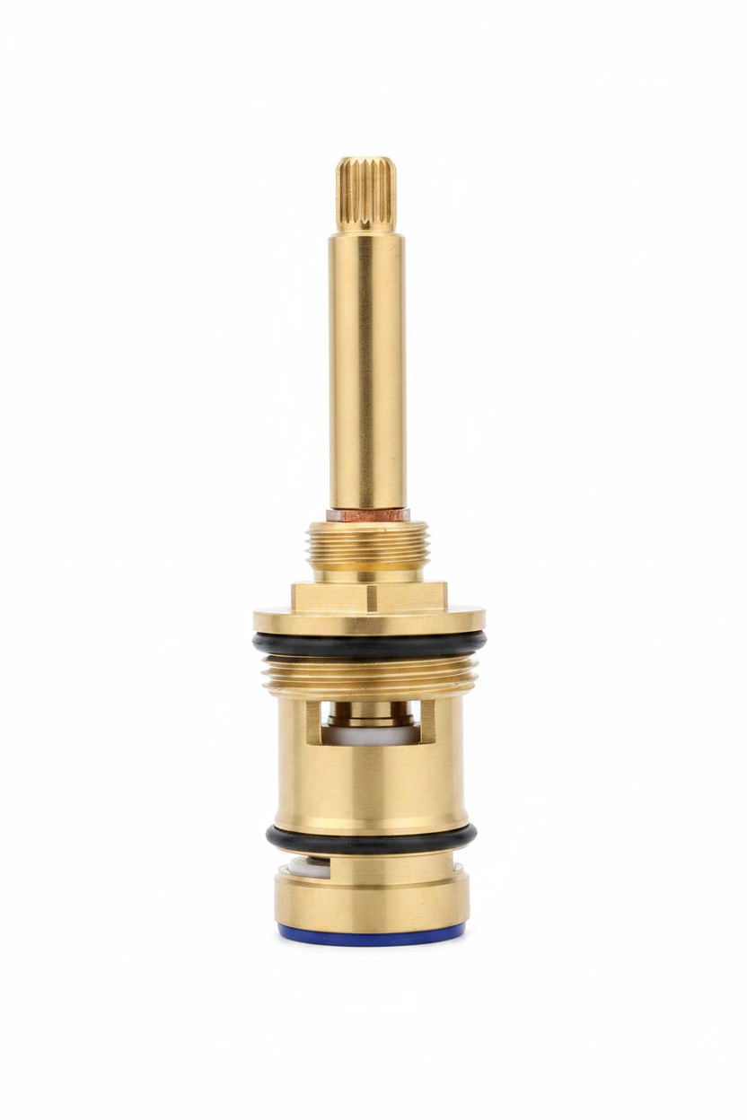 Lauretta 2-way shower diverter cartridge on white background