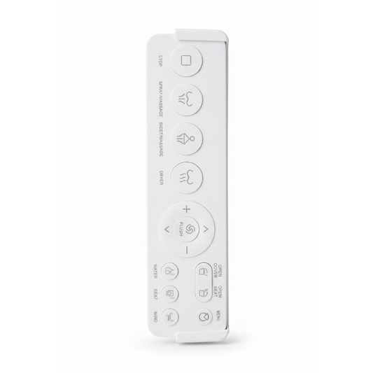 Lauretta L'ONDA smart toilet remote control on white background
