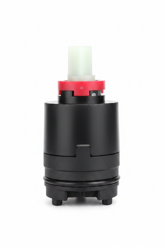 Lauretta shower cartridge on white background