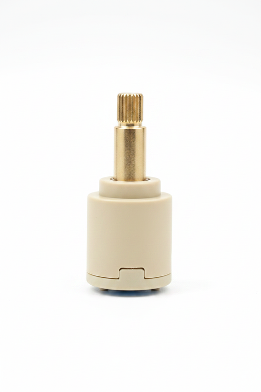 Lauretta CLUJ single hole faucet cartridge on white background