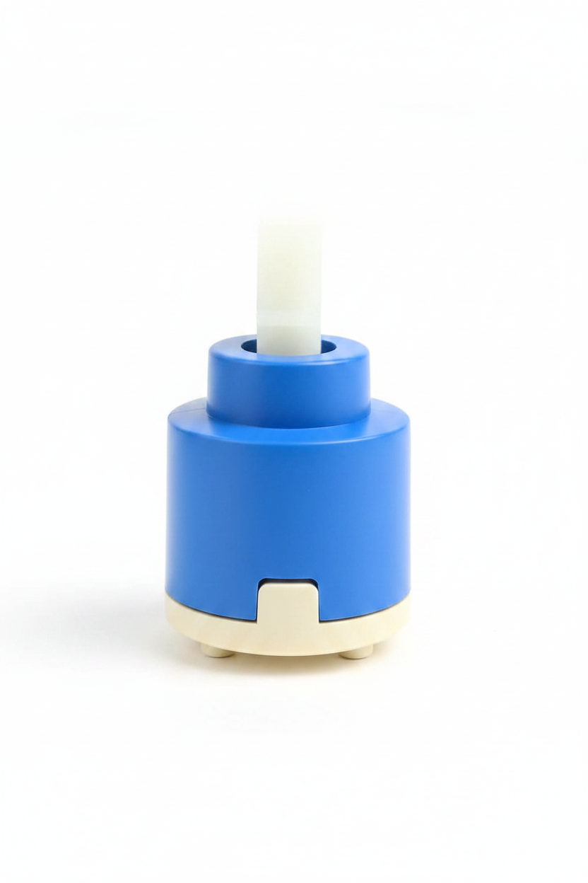 Lauretta freestanding tub cartridge on white background