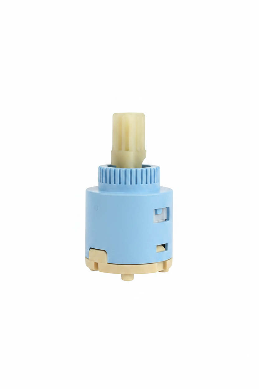Lauretta NAPOLI single hole faucet cartridge on white background