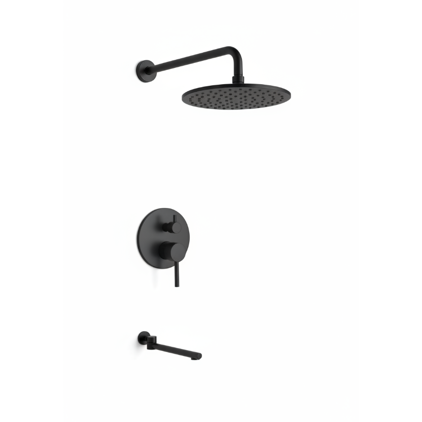 Lauretta LAZIO 2-Way Shower Kit with Tub Filler