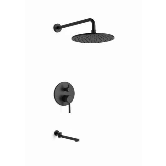 LAZIO 2-Way Shower Kit with Tub Filler