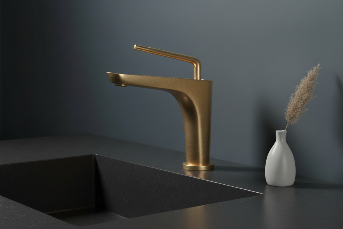 Roma Brushed Gold - Dark Moody Lifestyle