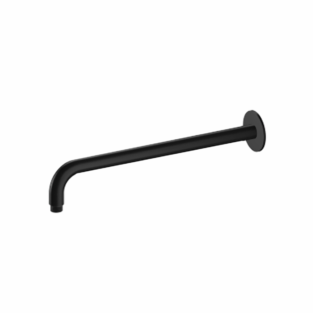 Lauretta Bras de douche rond 16" - ÉTIQUETTE NOIRE